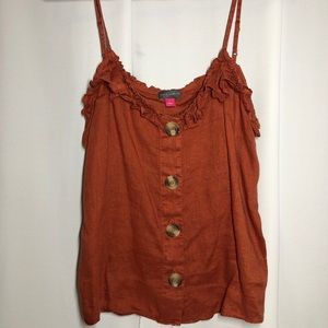 Vince Camuto Button Front Cami top